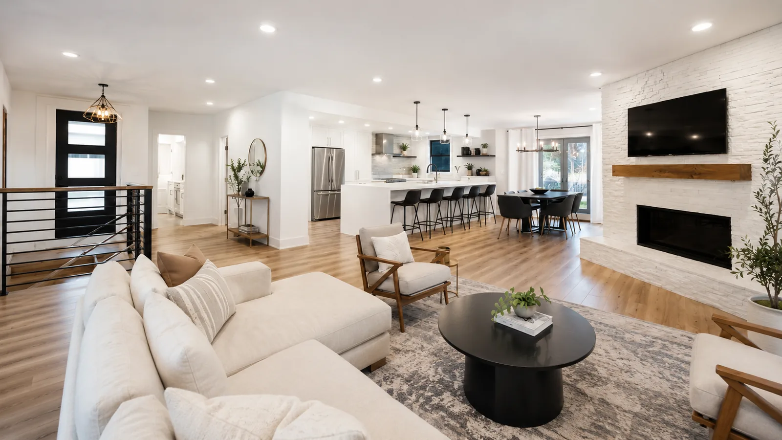 Full home renovation — after
