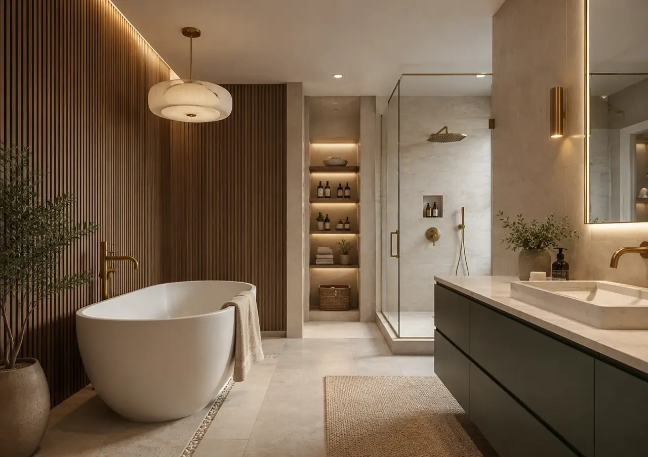 Bathroom — Kew Stone Spa Suite