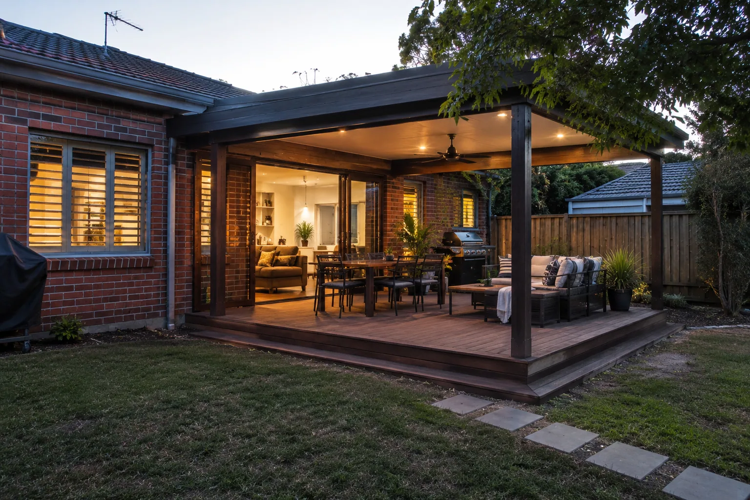 Outdoor living space